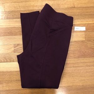 NWT Old Navy Wine Colored Leggings